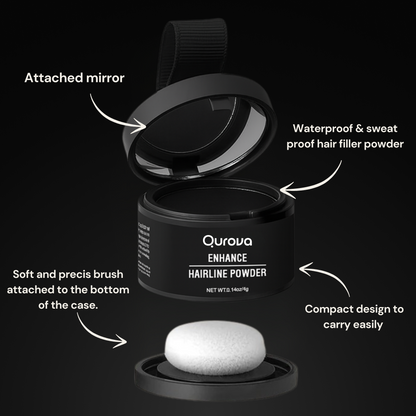 Hairline Powder Instantly Conceals Hair Root Touch Hair Powder for Thinning Hair for Women and Men,Hairline Shadow Powder Makeup